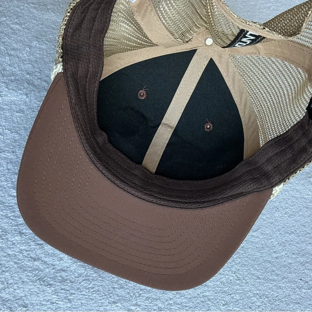Paramount outdoor Embroidered Duck Brown Trucker Hat